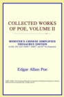 Image for Collected Works of Poe, Volume II (Webster&#39;s Chinese-Simplified Thesaurus Edition)