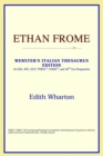 Image for Ethan Frome (Webster&#39;s Italian Thesaurus Edition)