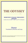 Image for The Odyssey (Webster&#39;s Italian Thesaurus Edition)
