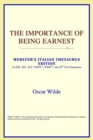 Image for The Importance of Being Earnest (Webster&#39;s Italian Thesaurus Edition)