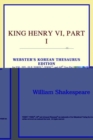 Image for King Henry VI, Part I (Webster&#39;s Korean Thesaurus Edition)