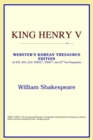 Image for King Henry V (Webster&#39;s Korean Thesaurus Edition)