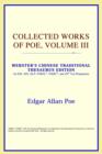 Image for Collected Works of Poe, Volume III (Webster&#39;s Chinese-Simplified Thesaurus Edition)