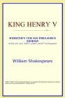Image for King Henry V (Webster&#39;s Italian Thesaurus Edition)
