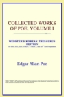 Image for Collected Works of Poe, Volume I (Webster&#39;s Korean Thesaurus Edition)