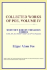 Image for Collected Works of Poe, Volume IV (Webster&#39;s Korean Thesaurus Edition)