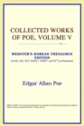 Image for Collected Works of Poe, Volume V (Webster&#39;s Korean Thesaurus Edition)