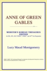 Image for Anne of Green Gables (Webster&#39;s Korean Thesaurus Edition)