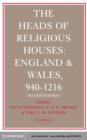 Image for The heads of religious houses, England and Wales.