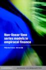 Image for Non-linear time series models in empirical finance
