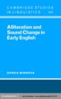 Image for Alliteration and sound change in early English