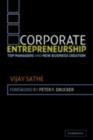Image for Corporate entrepreneurship: top managers and new business creation