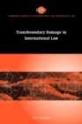 Image for Transboundary damage in international law