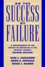 Image for On the success of failure