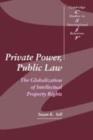 Image for Private power, public law: the globalization of intellectual property rights