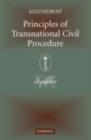 Image for Principles and rules of transnational civil procedures