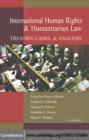 Image for International human rights and humanitarian law: treaties, cases and analysis