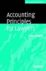Image for Accounting principles for lawyers