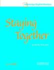 Image for Staying together