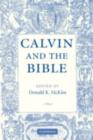 Image for Calvin and the Bible