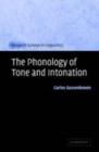 Image for The phonology of tone and intonation.