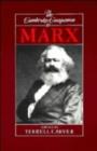 Image for The Cambridge companion to Marx