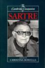 Image for The Cambridge companion to Sartre