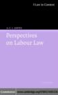 Image for Perspectives on labour law