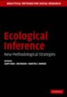 Image for Ecological inference: new methodological strategies