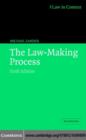 Image for The law-making process