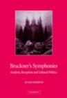 Image for Bruckner&#39;s symphonies: analysis, reception, and cultural politics