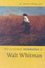 Image for The Cambridge introduction to Walt Whitman