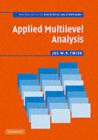 Image for Applied multilevel analysis: a practical guide for medical researchers