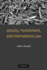 Image for Atrocity, punishment, and international law