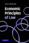 Image for Economic principles of law
