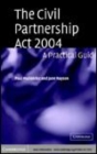 Image for The Civil Partnership Act 2004 [electronic resource] :  a practical guide /  Paul Mallender, Jane Rayson. 