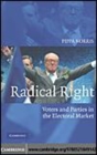 Image for Radical right [electronic resource] :  voters and parties in the electoral market /  Pippa Norris. 