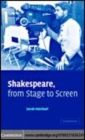 Image for Shakespeare from Stage to Screen