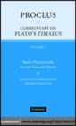 Image for Proclus: commentary on Plato&#39;s Timaeus