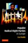 Image for Populist radical right parties in Europe