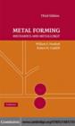 Image for Metal Forming: Mechanics and Metallurgy