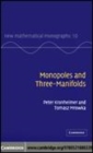 Image for Monopoles and Three-Manifolds