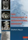 Image for Pain management in interventional radiology
