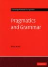 Image for Pragmatics and grammar