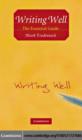 Image for Writing well: the essential guide