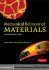 Image for Mechanical behavior of materials
