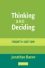 Image for Thinking and deciding