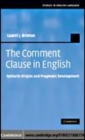 Image for Comment Clause in English