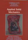 Image for Applied solid mechanics
