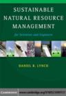 Image for Sustainable natural resource management for scientists and engineers